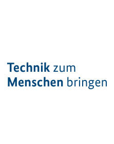 Logo: Technik zum Menschen bringen