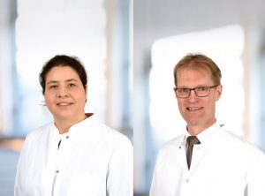 Prof. Stefanie Reich-Schupke und Prof. Markus Stücker von der Universitätsklinik für Dermatologie im St. Josef-Hospital Bochum
